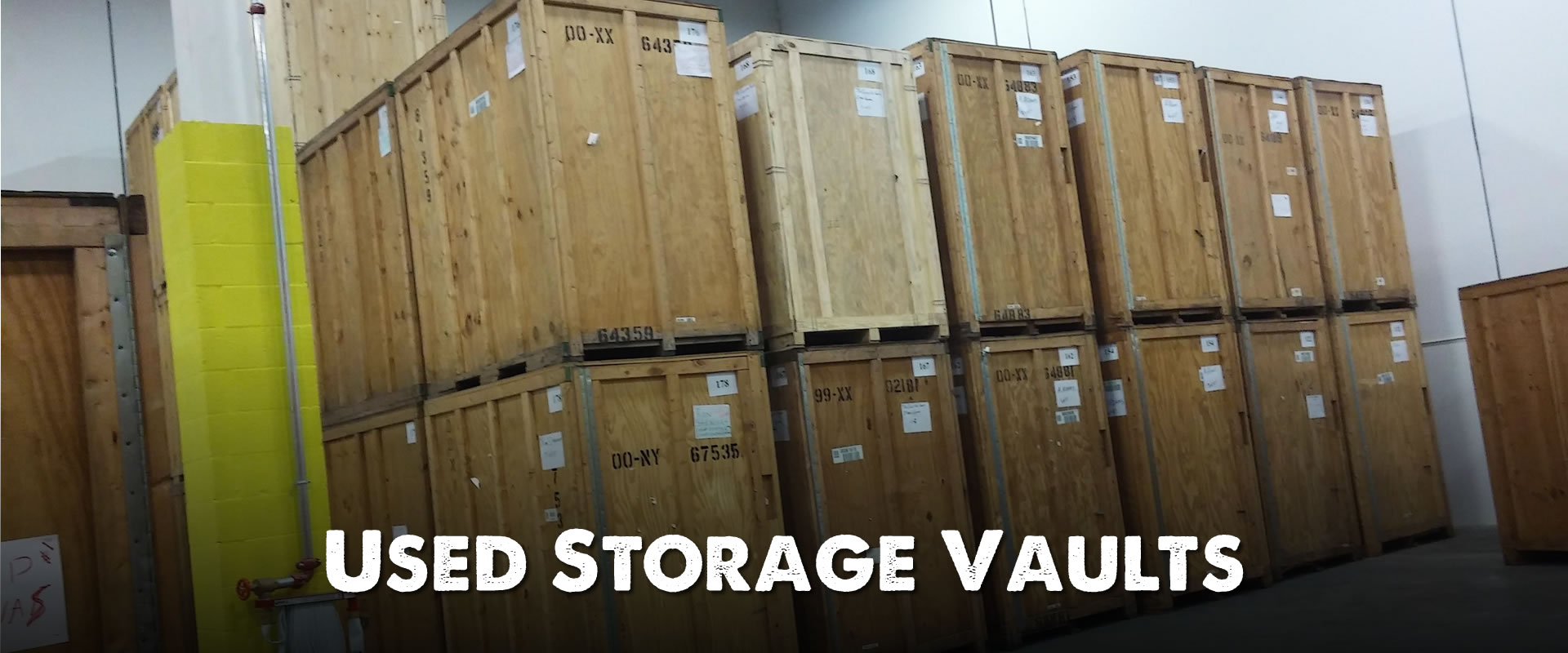 Used storage vaults used wooden storage vaults sell buy